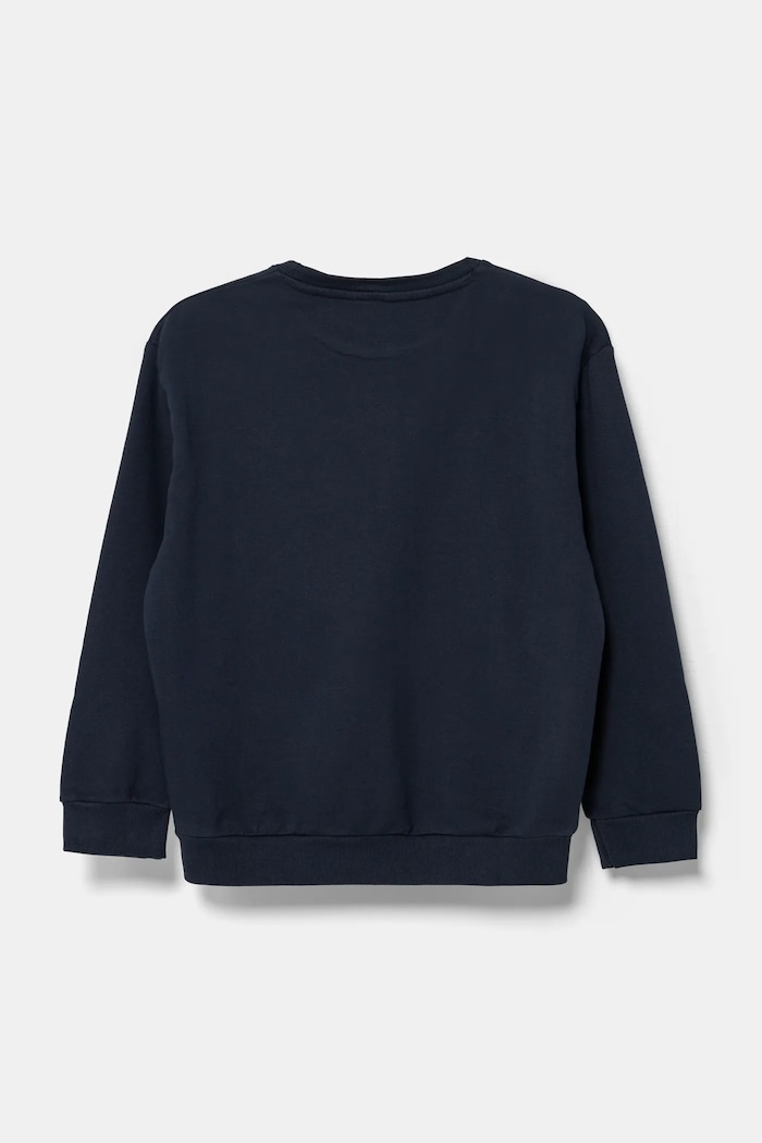 Guess bluza bawełniana dziecięca L5RQ16.KAD74.PPYA granatowy AA00