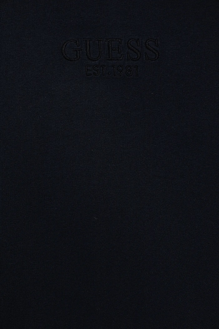 Dječaci Dječja pamučna dukserica Guess L5RQ17.KAD74.PPYA mornarsko plava