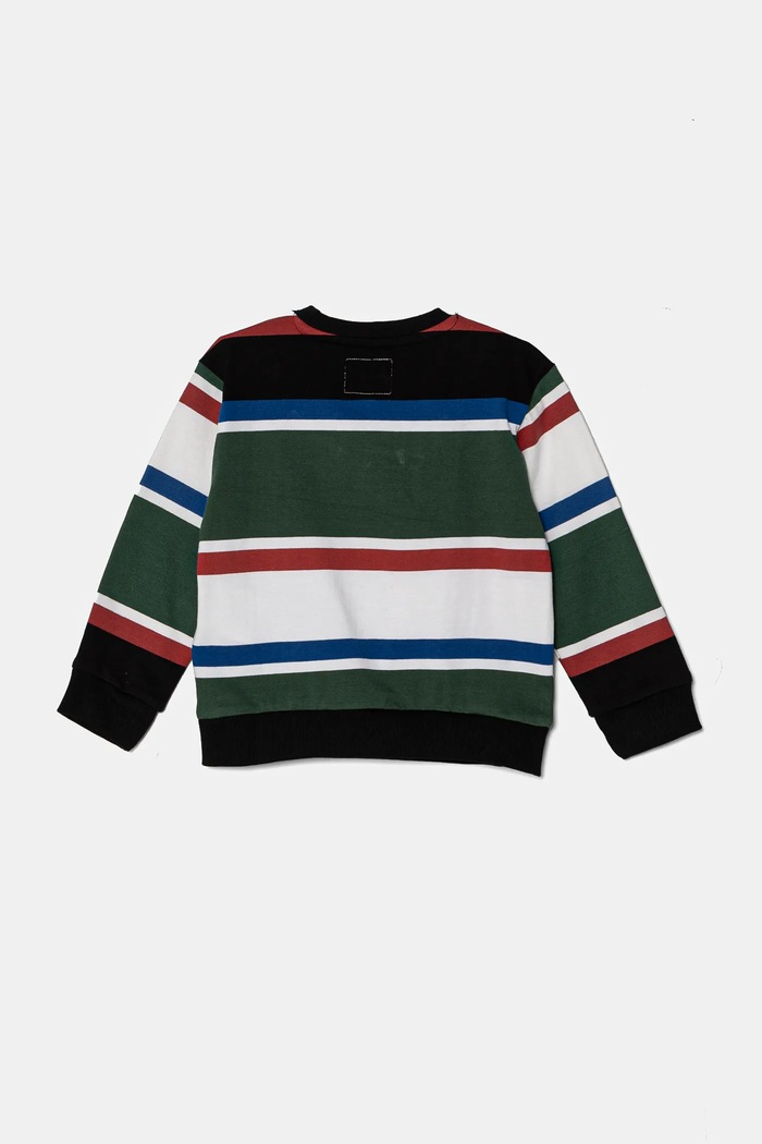 Guess gyerek melegítőfelső pamutból N5RQ10.KC334.PPYA zöld SS25