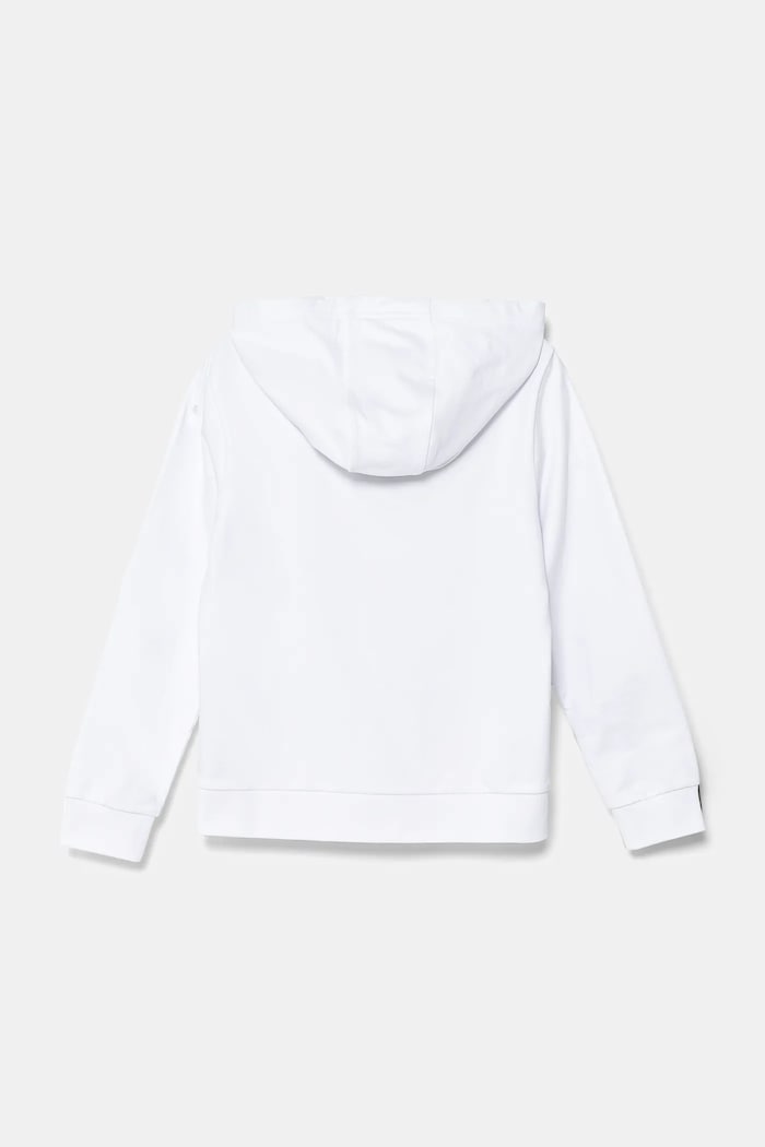 Детски памучен суичър EA7 Emporio Armani 7B000024.AF10380 бял SS26
