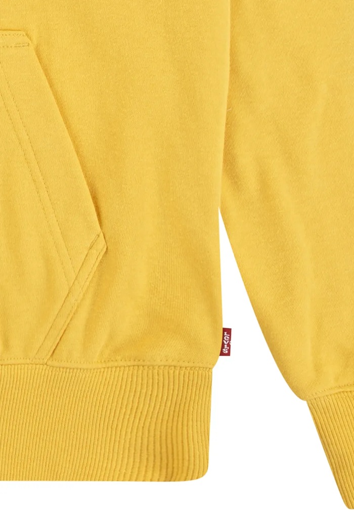 Детски суичър Levi's MINI BATWING PULL OVER HOO жълт 8EK422