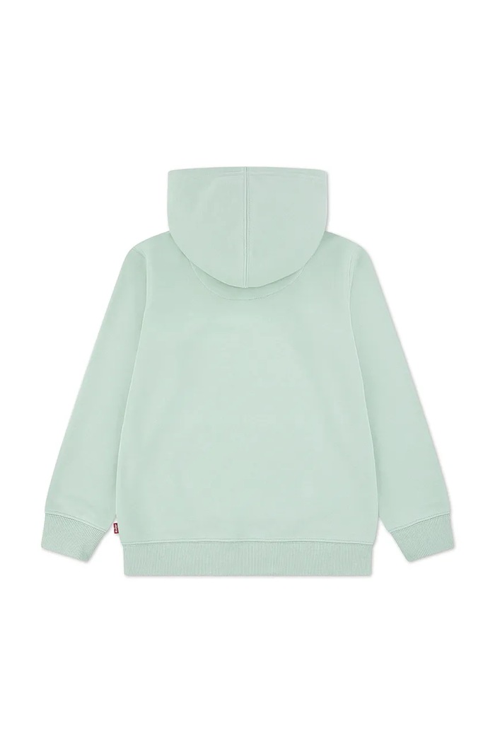 Chlapec Detská mikina Levi's MINI BATWING PULL OVER HOO 8EK422 zelená