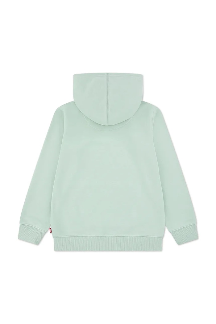 Chlapec Detská mikina Levi's MINI BATWING PULL OVER HOO 8EK422 zelená