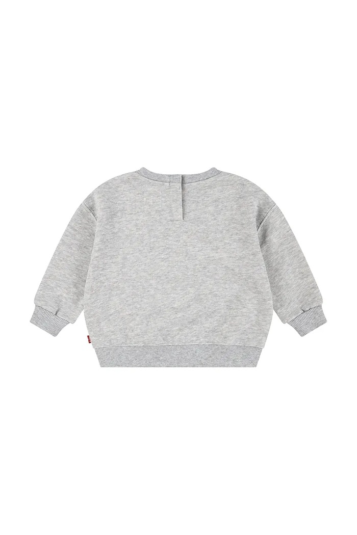 Dukserica za bebe Levi's LEVIS SAILING 3D CREW 6EM320 siva SS25