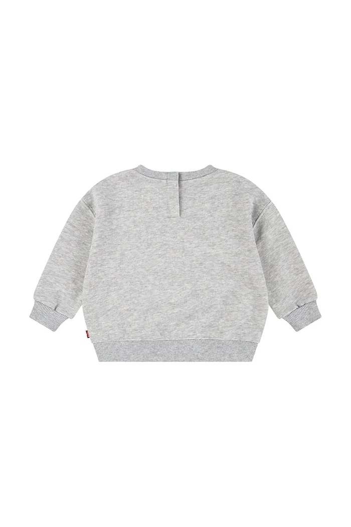 Dukserica za bebe Levi's LEVIS SAILING 3D CREW 6EM320 siva SS25
