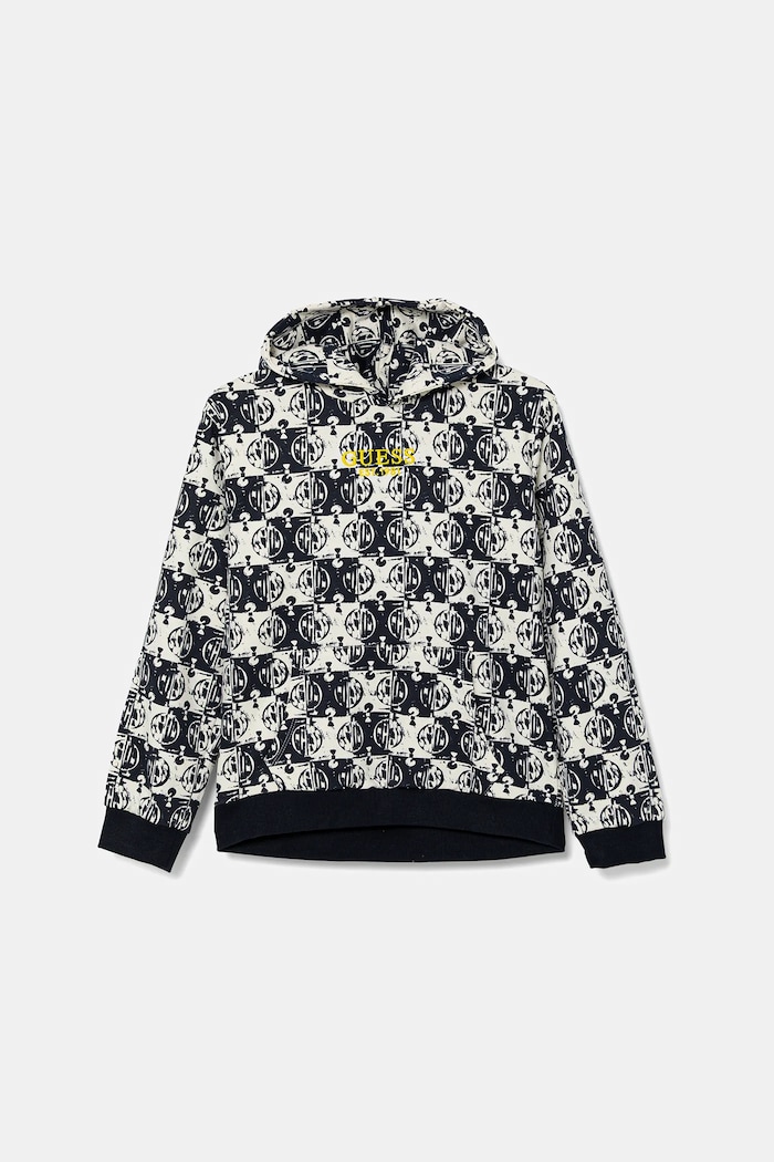 Guess Bluza bawełniana dziecięca granatowy L5GQ03.KA6R4.PPYA