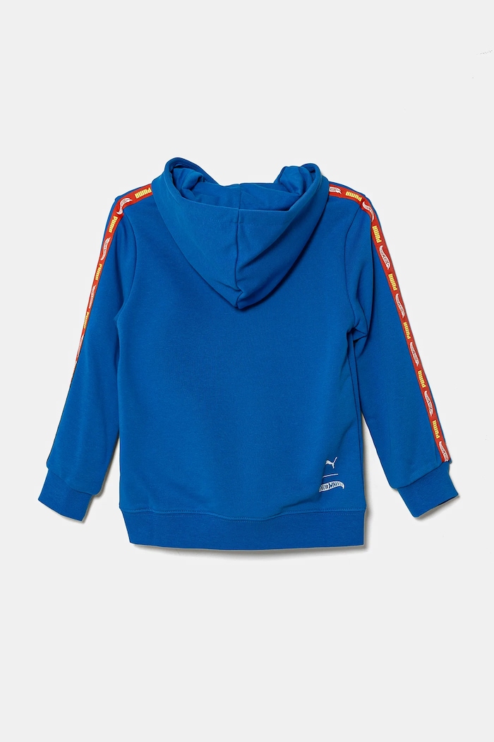 Puma bluza dziecięca X HOT WHEELS Hoodie TR 630071 niebieski SS25