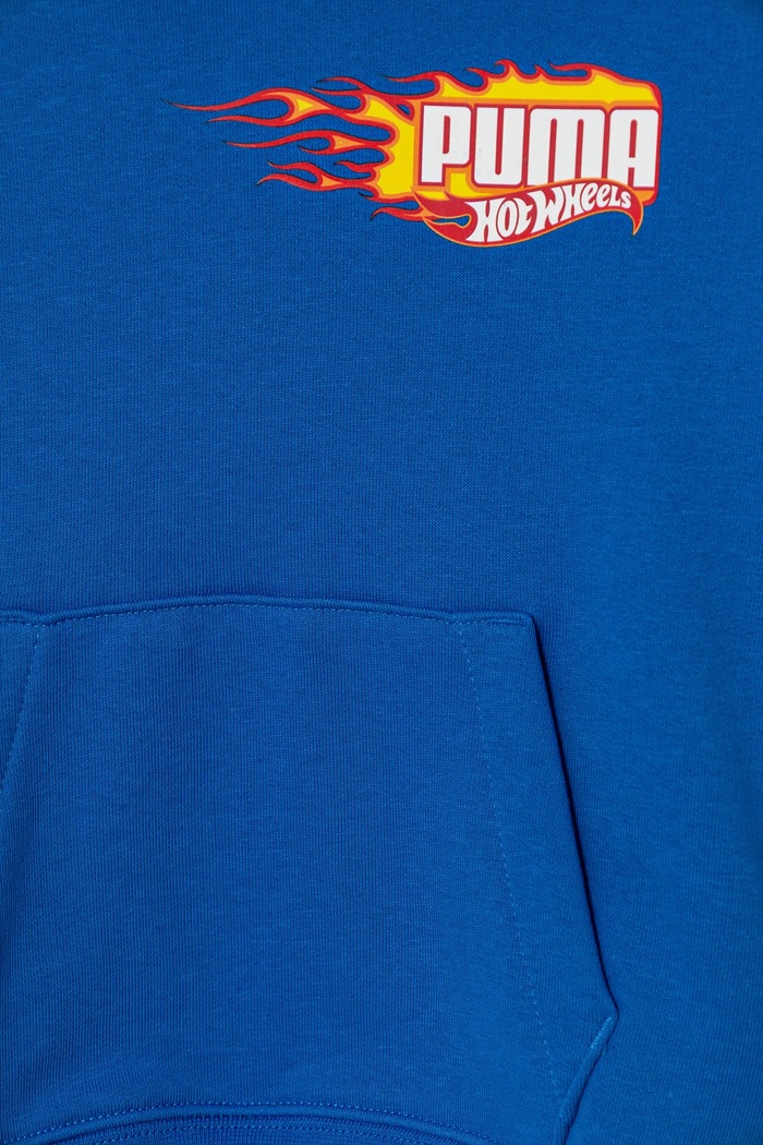 Chłopiec Puma bluza dziecięca X HOT WHEELS Hoodie TR 630071 niebieski