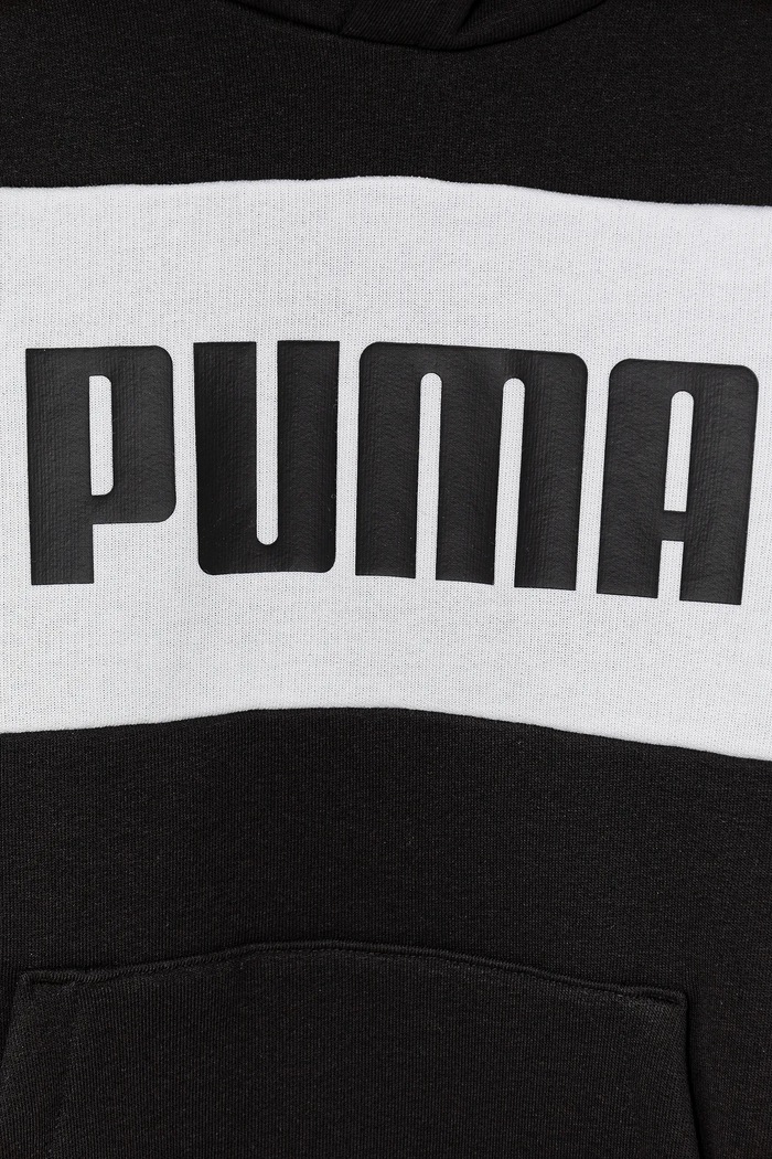 Dječaci Dječja dukserica Puma ESS BLOCK Hoodie TR 685819 crna