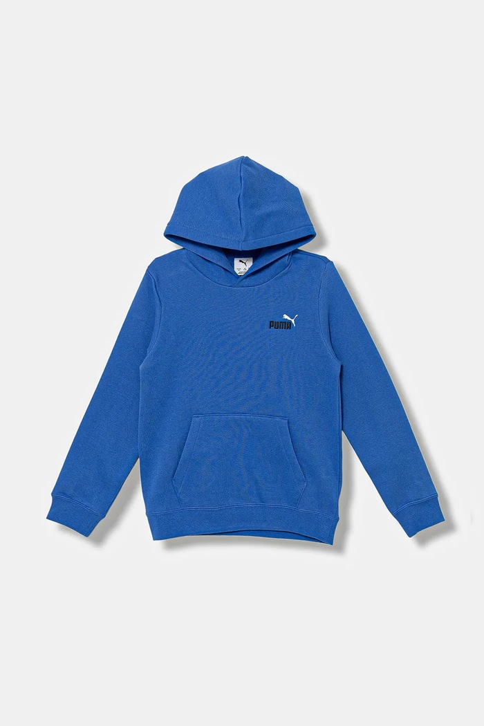 Detská mikina Puma ESS 2 COLOR Small No. 1 Logo Hoodie FL s kapucňou modrá 685825