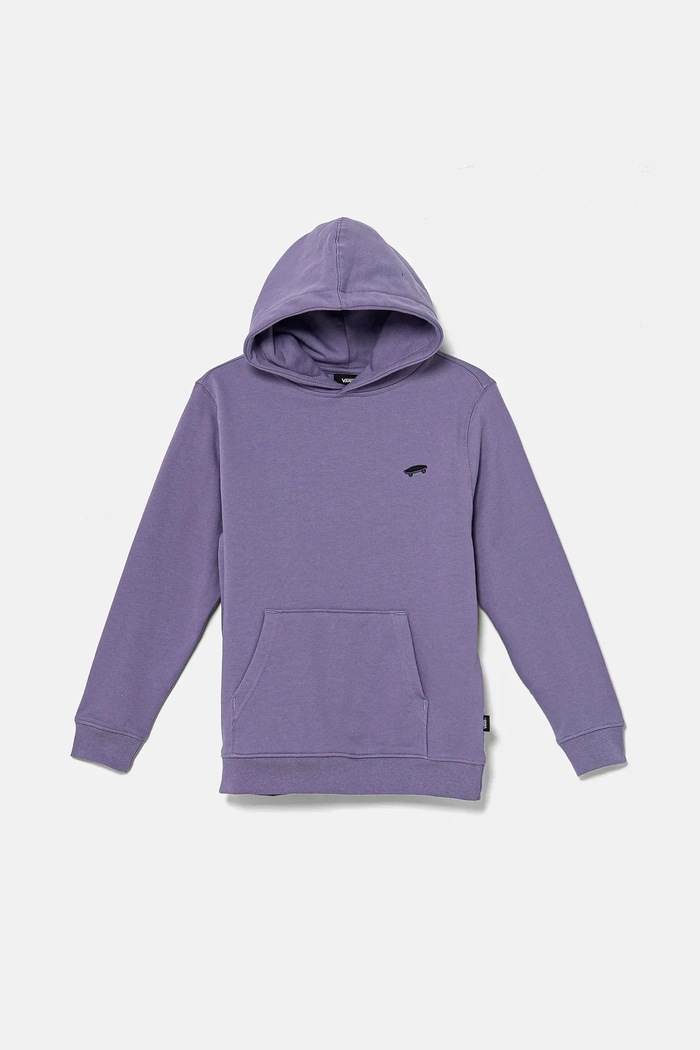 Vans bluza bawełniana dziecięca SALTON LOOSE bawełna fioletowy VN000P5T6PH1