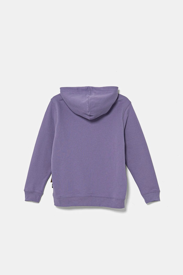 Vans bluza bawełniana dziecięca SALTON LOOSE VN000P5T6PH1 fioletowy SS25