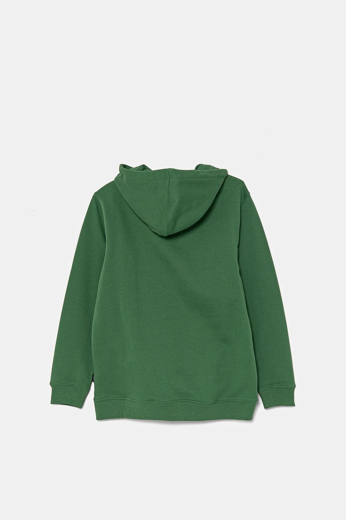 Vans bluza bawełniana dziecięca SALTON LOOSE VN000P5TBR11 zielony SS25