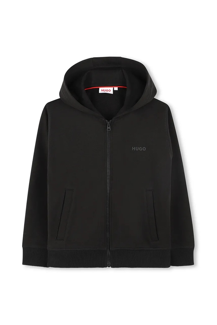 Dětská mikina HUGO G00355.114.150 černá SS25