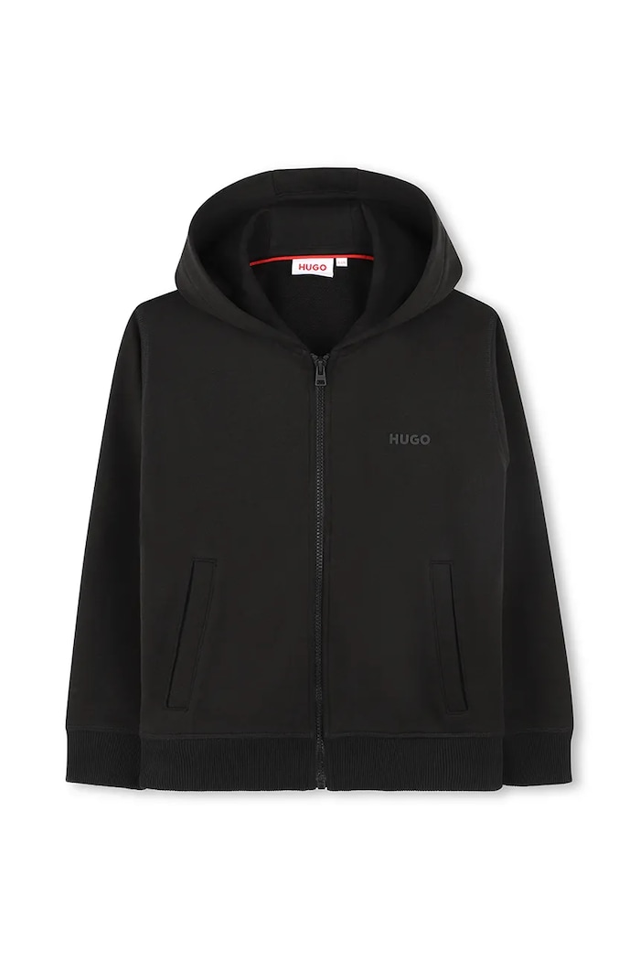 HUGO bluza dziecięca G00355.162.174 czarny SS25