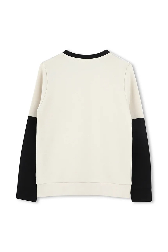 BOSS bluza copii J52026.162.174 bej SS25