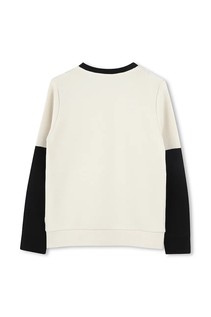 BOSS bluza copii J52026.162.174 bej SS25