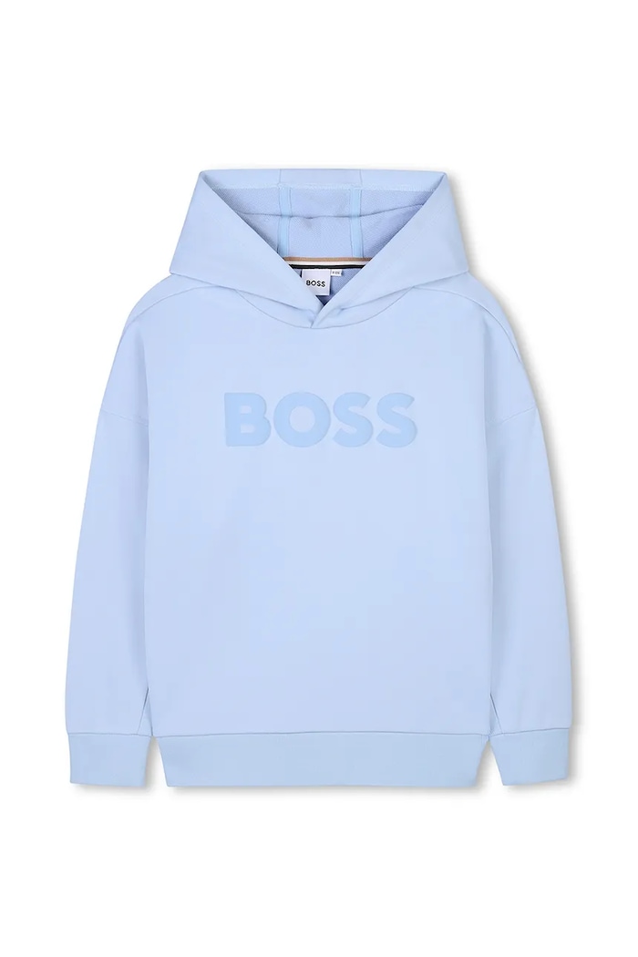BOSS Bluza copii J52028.114.150 albastru SS25