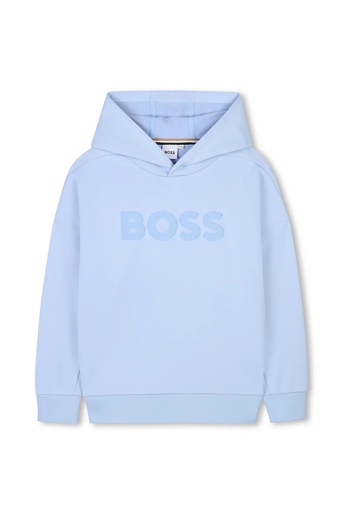 BOSS bluza copii J52028.162.174 albastru SS25