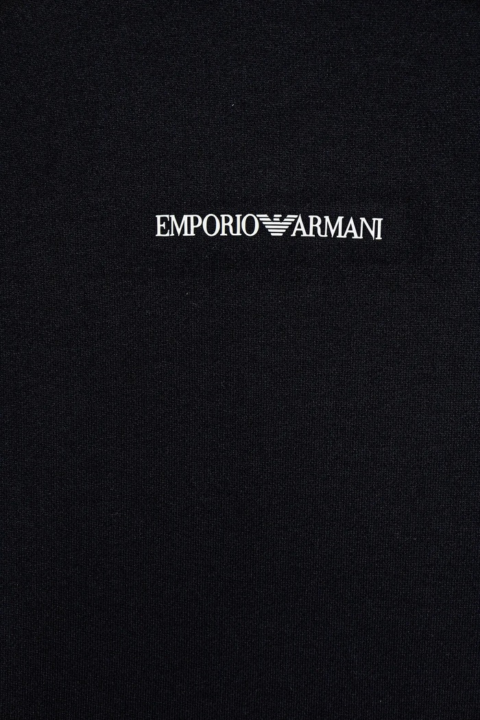 CHLAPEC Dětská mikina Emporio Armani EB000302.AF14681 námořnická modř