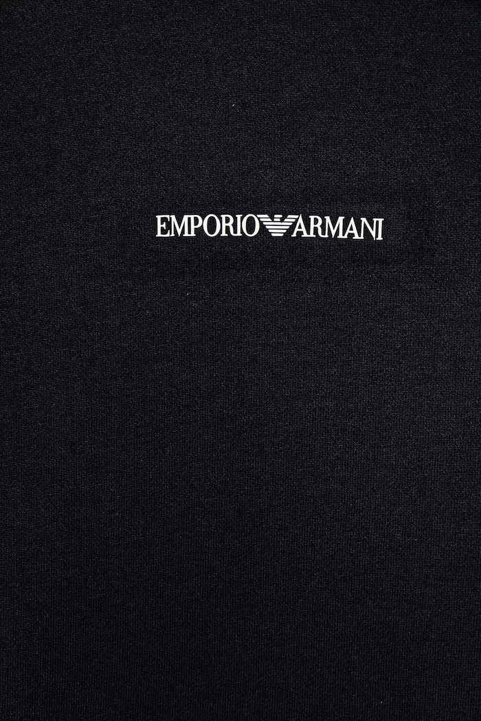CHLAPEC Dětská mikina Emporio Armani EB000302.AF14681 námořnická modř