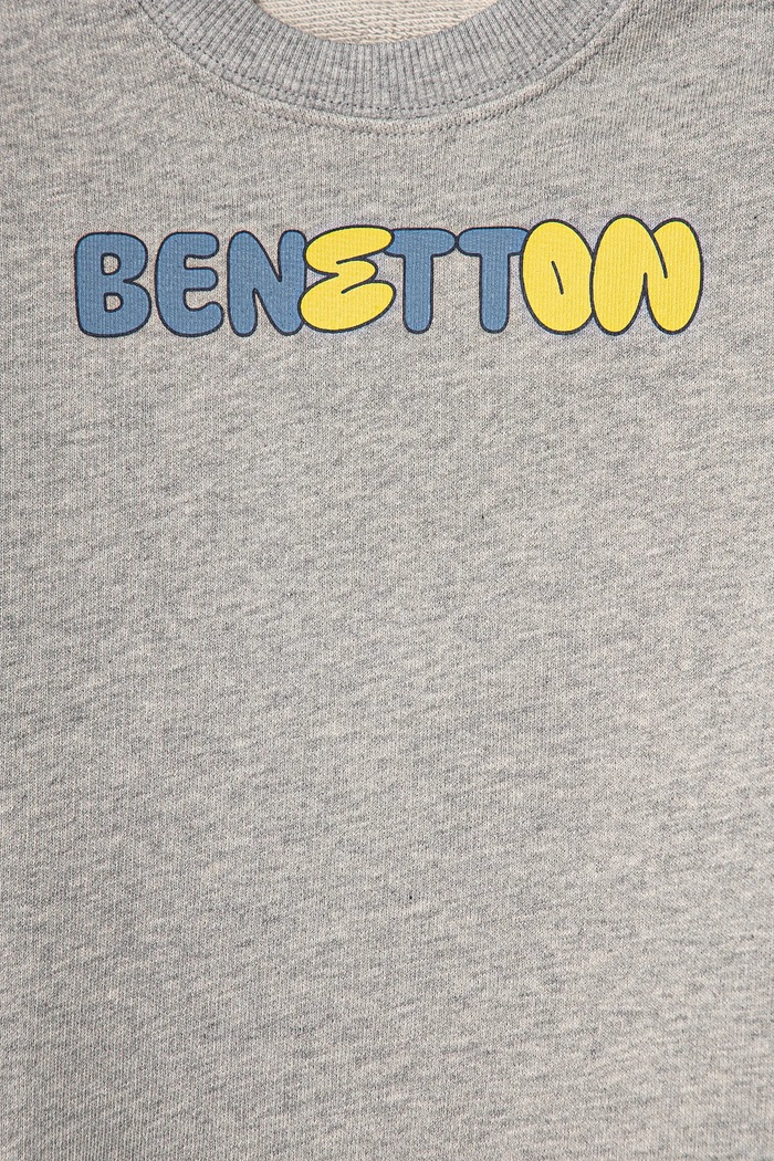 Chłopiec United Colors of Benetton bluza bawełniana dziecięca 3J70G10HW.P.Seasonal szary