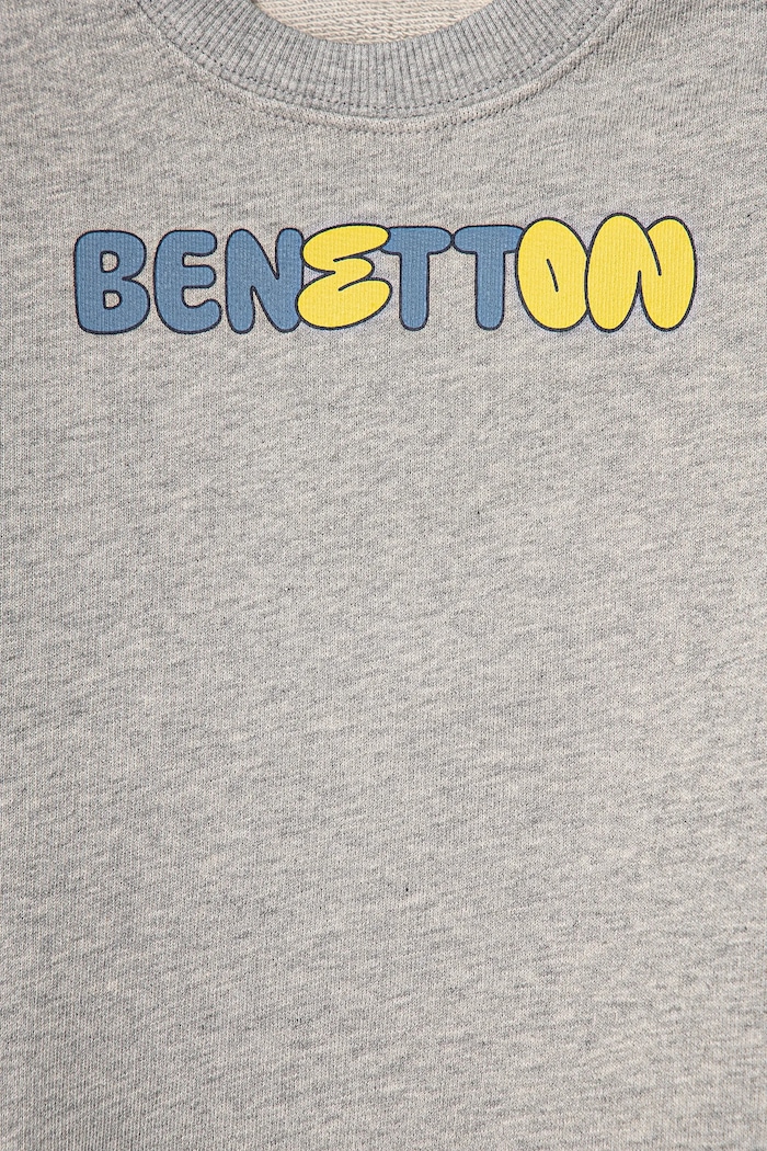 Chłopiec United Colors of Benetton bluza bawełniana dziecięca 3J70G10HW.P.Seasonal szary