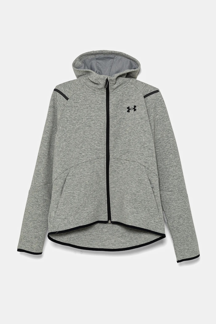 Under Armour bluza copii Unstoppable Flc FZ melanj gri 1386687