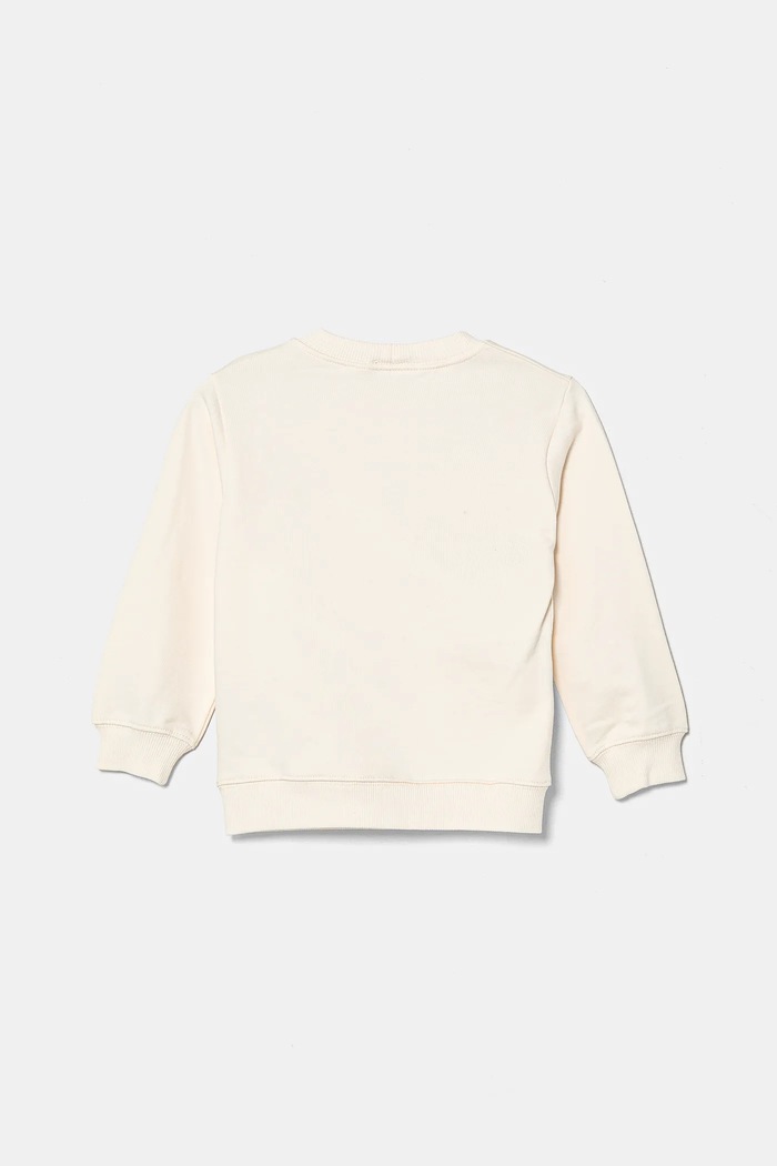 United Colors of Benetton bluza bawełniana dziecięca 3UNIG10II.P.Seasonal beżowy SS25