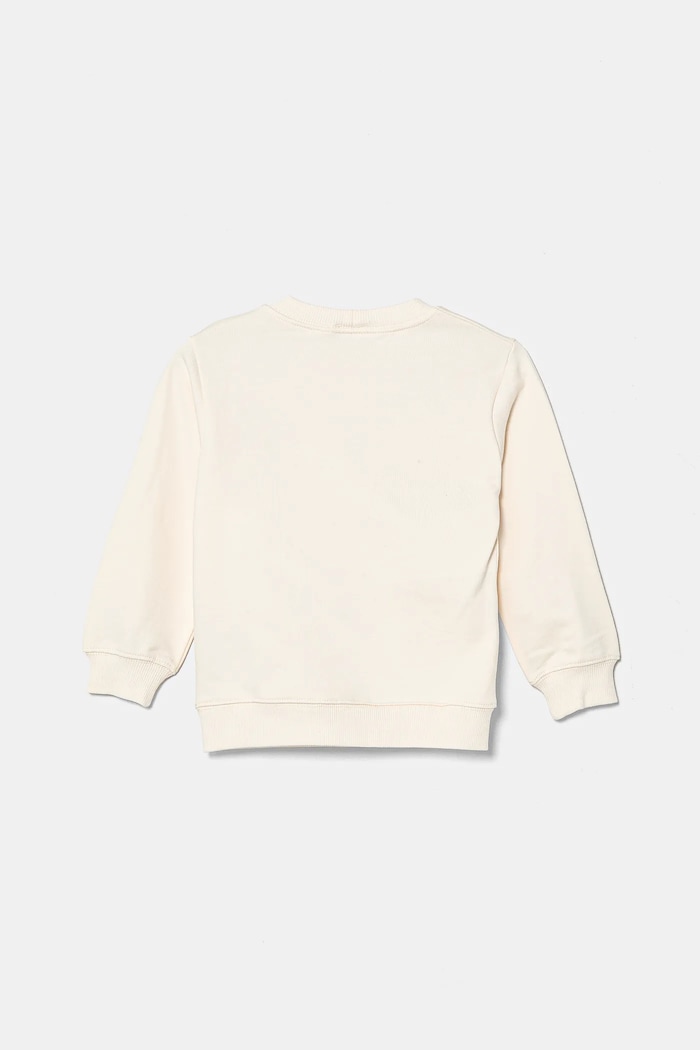 United Colors of Benetton bluza bawełniana dziecięca 3UNIG10II.P.Seasonal beżowy SS25