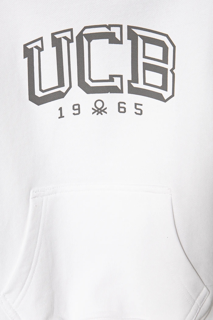 Chłopiec United Colors of Benetton bluza bawełniana dziecięca 3UNIC204R.G.Seasonal biały