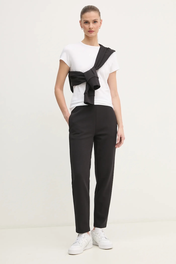 Pulover Calvin Klein K20K207954 črna SS25