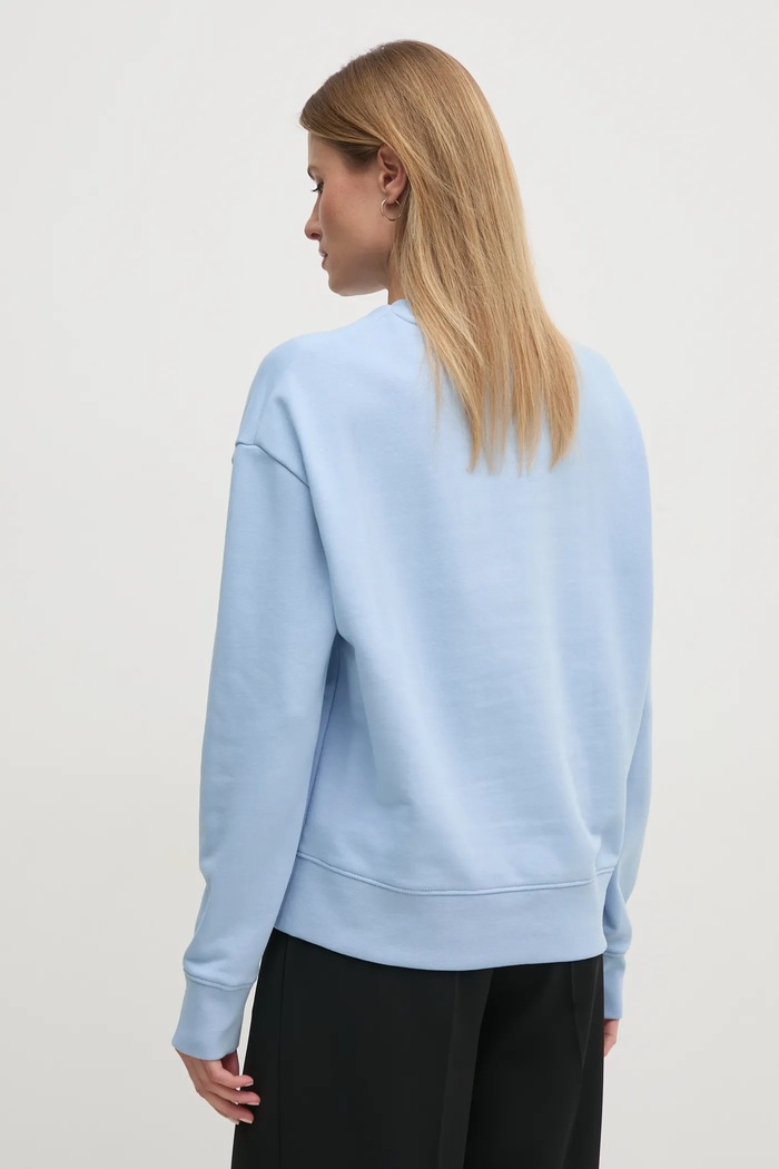 Odzież Calvin Klein bluza bawełniana K20K208092 niebieski