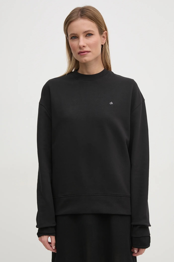 Calvin Klein Bluza bawełniana czarny K20K208092