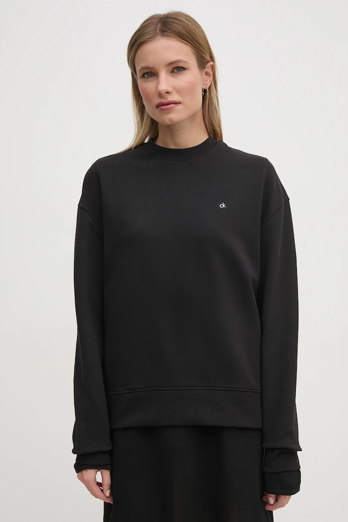 Calvin Klein Bluza bawełniana czarny K20K208092