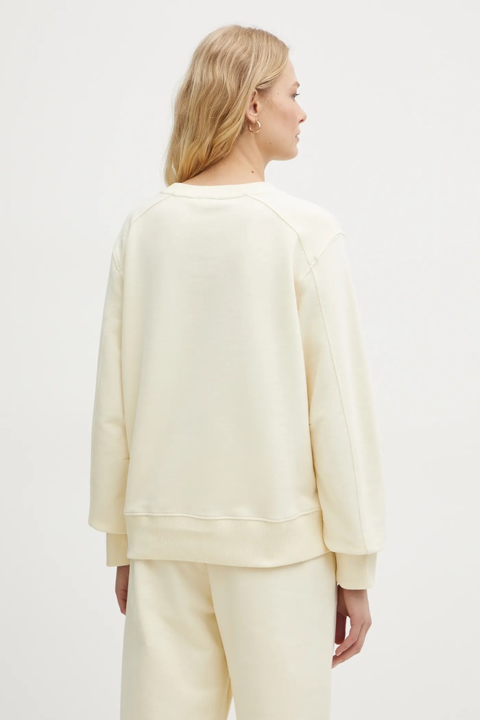 Odzież Patrizia Pepe bluza bawełniana 8M1675.J079 beżowy