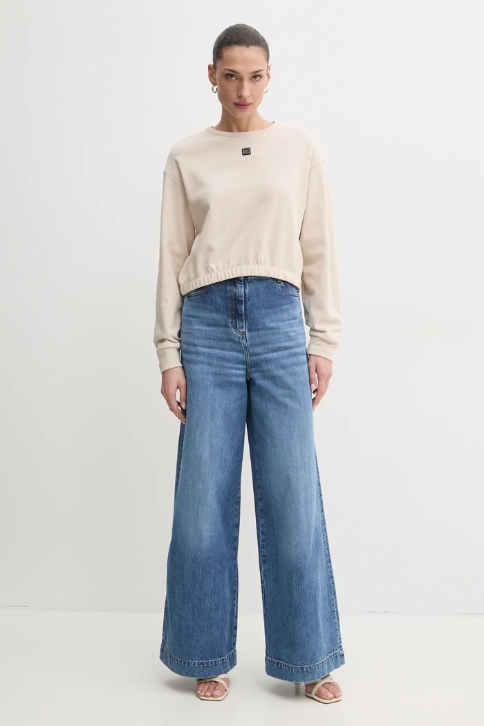 Armani Exchange bluza XW000086.AF10172 beżowy SS25
