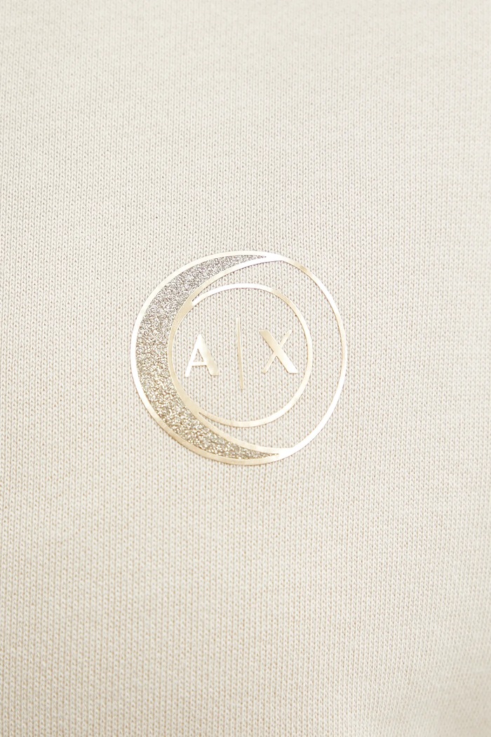 Armani Exchange bluza bawełniana XW000318.AF12217 beżowy