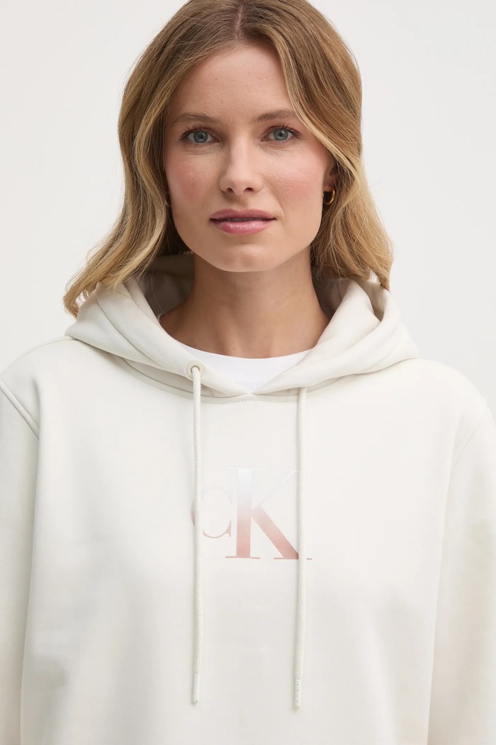 Mikina Calvin Klein Jeans Calvin Klein Jeans J20J224721 béžová