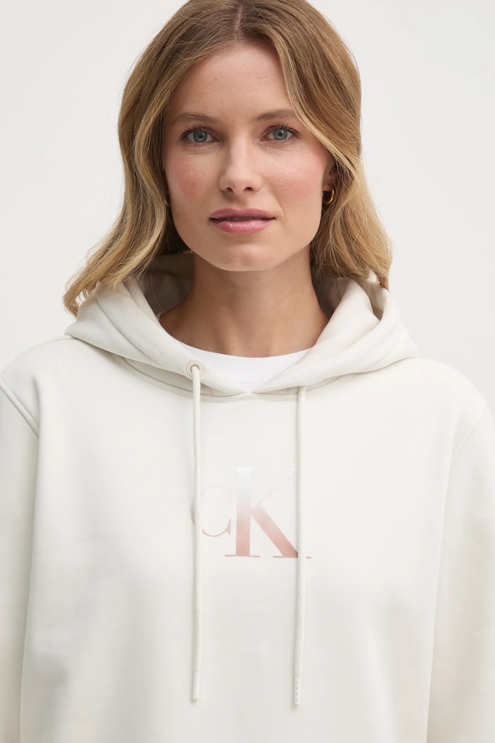 Mikina Calvin Klein Jeans Calvin Klein Jeans J20J224721 béžová