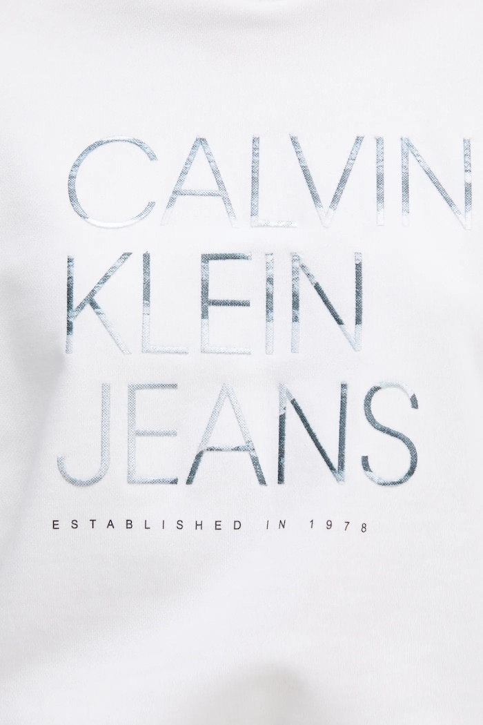 Bavlněná mikina Calvin Klein Jeans J20J225082 béžová