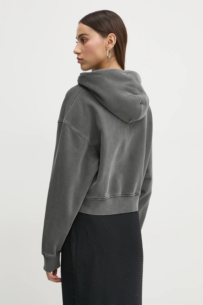 Oblečení Bavlněná mikina Tommy Jeans DW0DW19413 šedá