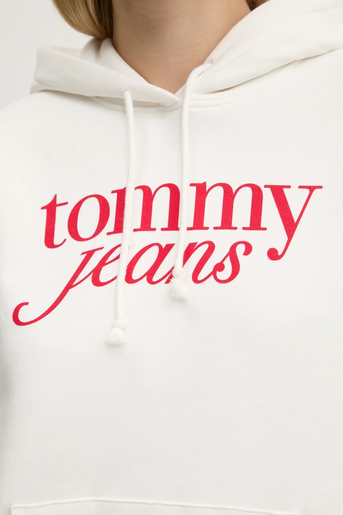 Mikina Tommy Jeans DW0DW20170 béžová