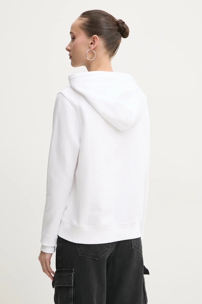 Oblečení Bavlněná mikina Guess Jeans W5RQ17.K68I4 bílá