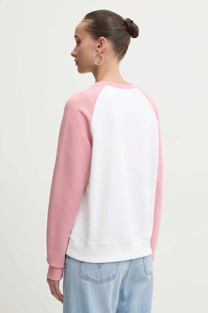Oblečení Bavlněná mikina Guess Jeans W5RQ23.K68I4 bílá