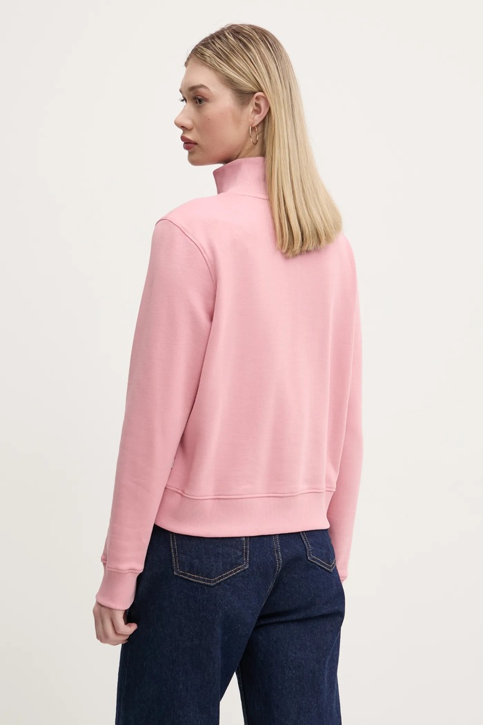 Odzież Guess Jeans bluza bawełniana W5RQ25.K68I4 różowy