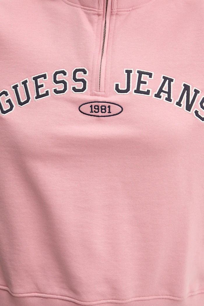 Guess Jeans bluza bawełniana W5RQ25.K68I4 różowy