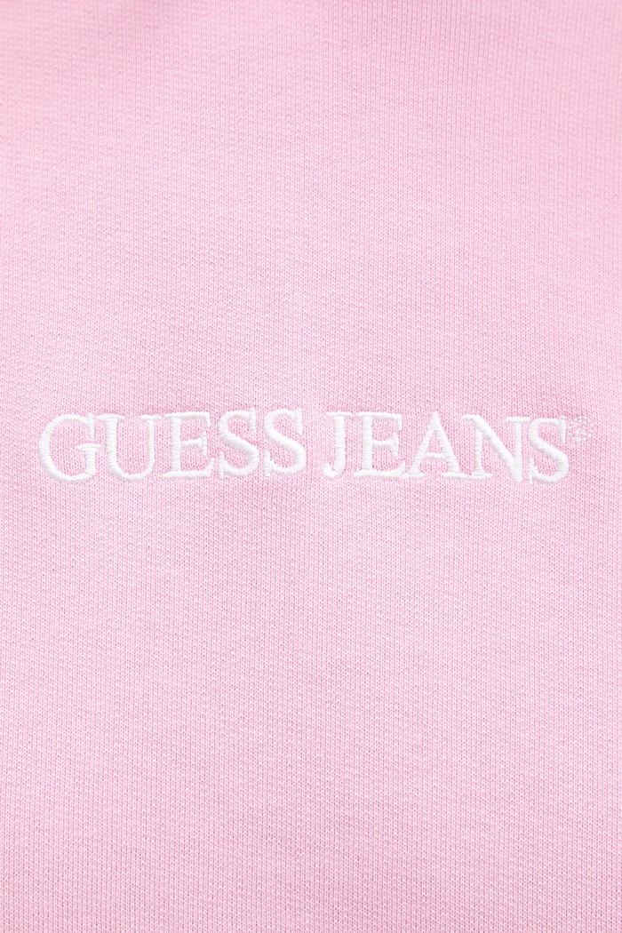 Guess Jeans pamut melegítőfelső W5RQ27.K68I4 rózsaszín