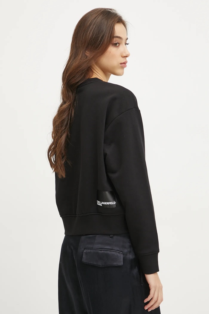 Dukserica Karl Lagerfeld Jeans A1W20005 crna AA00