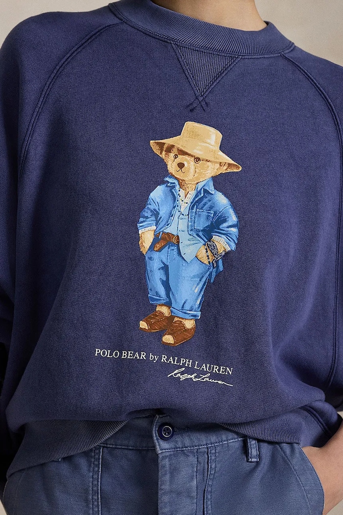 Dukserica Polo Ralph Lauren plava 211959106